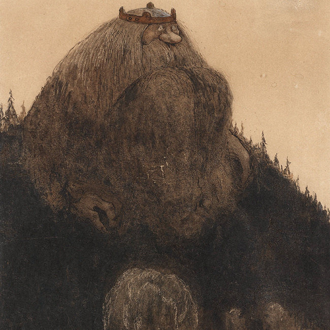 King of the hill by John Bauer (1909)